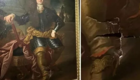 Galerija Uffizi, turist snimao selfie i uništio sliku