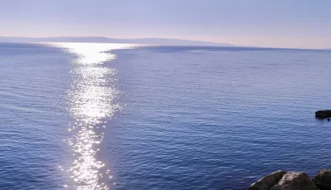 26.01.2022., Ciovo - Motivi s juznih padina otoka Ciova za suncana vremena u zimskom razdoblju. Photo: Ivo Cagalj/PIXSELL