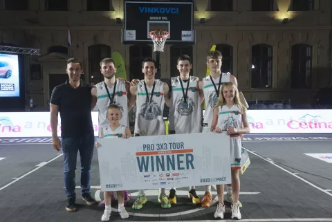 PRO 3x3 Tour: U Vinkovcima prvo slavlje hrvatskih haklera