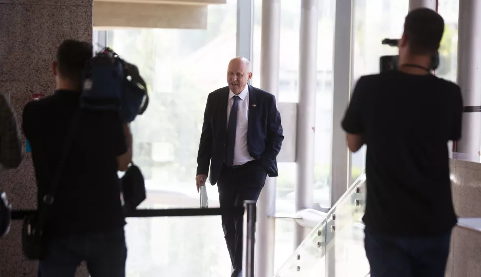 Zagreb, 12.06.2025 - Sjednica Vlade RH. Na fotografiji Branko Bačić. foto HINA/ Daniel KASAP/ dk