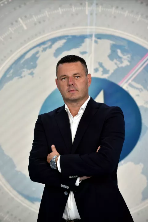 Zagreb, 27.06.2025 (petkom) - Boris Jelavic, sportski novinar na HTV-u, tekst M.Dobrecovic.foto Davor Kovacevicpetkom