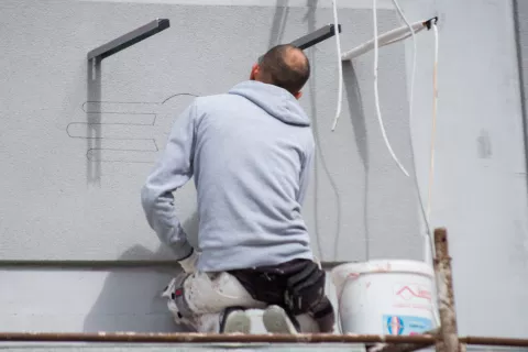 OSIJEK- 28.09.2020., građevinski radnici, rad na crno, ilustracija, rad.Foto: Andrea Ilakovac