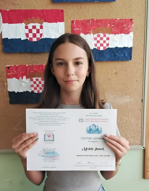 Ljubav prema slovačkom jeziku: Od 15 nagrada tri su osvojile učenice OŠ kralja Tomislava Našice