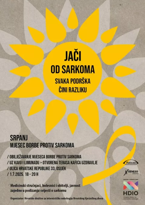 Srpanj je mjesec borbe protiv sarkoma