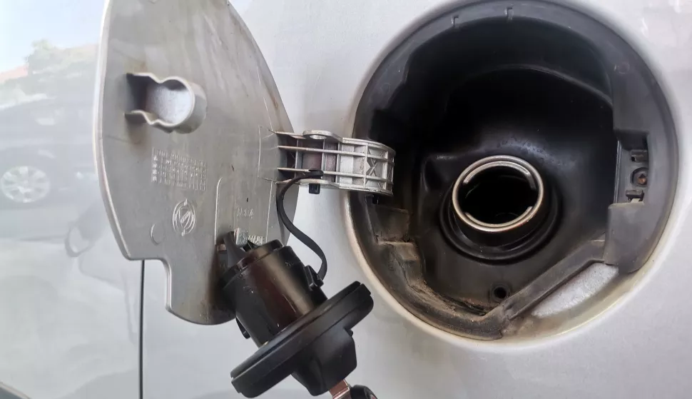 Osijek, 08. 08. 2022, Benzinska pumpa, gorivo, cijene, pumpa, pistolj za grivo,cep. Slobodnjak, Ilustracija.snimio GOJKO MITIĆ