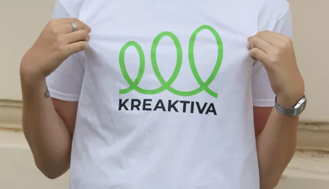 Osijek, 03. 07. 2024, Ucenicki dom u Adamovicevoj ulici. Kreaktiva, Erasmus+ medjunarodna razmijena mladih iz 4 drzave koji uce o mentalnom zdravlju, izazovima i kako ih prevladati...snimio GOJKO MITIĆ