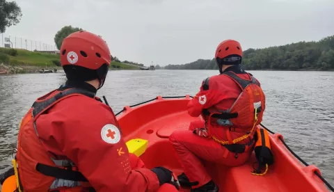Tim Hrvatskog Crvenog križa u utorak se priključio potrazi za nestalim djetetom u Dravi kod Belišća