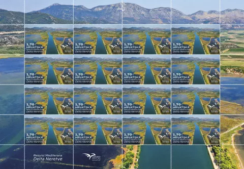 Hrvatska pošta. marka Neretva. srpanj 2025.