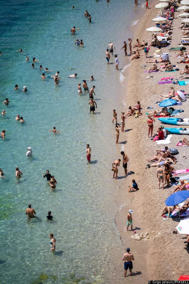23.06.2025., Dubrovnik - Vruci ljetni dan u gradu. Photo: Grgo Jelavic/PIXSELL