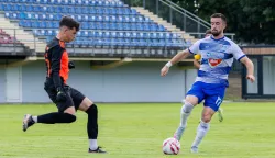 NK Osijek - Satu Mare. Pripreme Maribor. Prijateljska utakmica. Arnel Jakupović