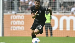 David COLINA (FC Augsburg), action, single action, single image, cut out, full body shot, full figure football test match FC Augsburg - Ajax Amsterdam 3-1 on July 29th, 2023, WWK Arena Augsburg. Football 1st Bundesliga, season 2023/2024. ? Photo: Frank Hoermann/SVEN SIMON/DPA