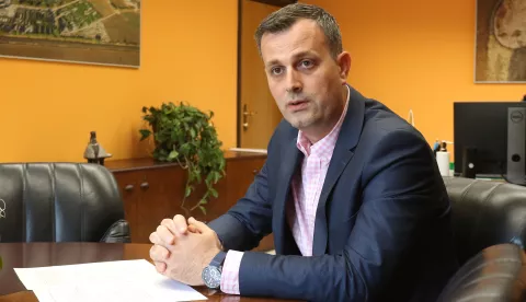 Osijek, 26. 10. 2022, UKOP, Osijek. Direktor UKOP-a Osijek, Vedran Novokmet.snimio GOJKO MITIĆ