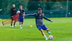 NK Osijek. Pripreme Maribor. Stanislav Šopov