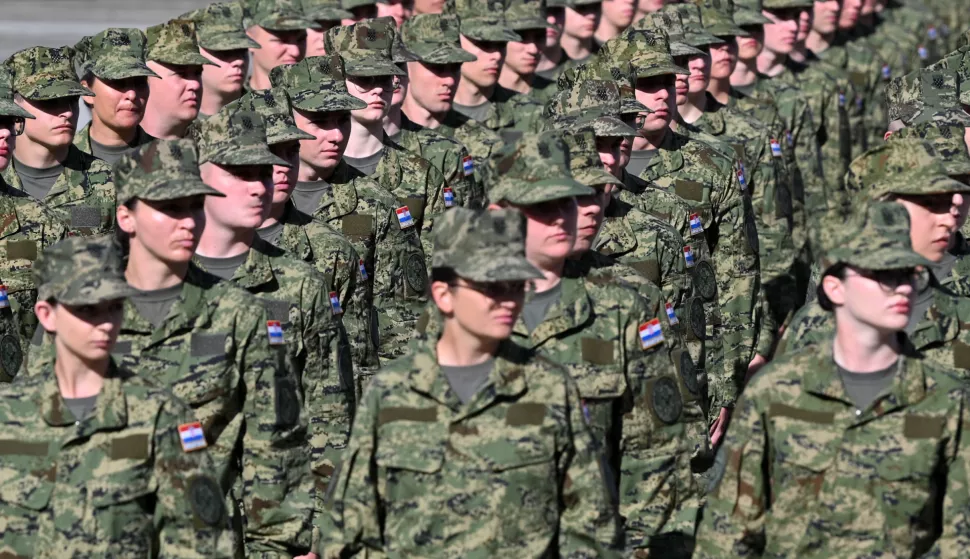 U Požegi prisegnuo 46. naraštaj ročnika na dragovoljnom vojnom osposobljavanjuhrvatska vojska ilustracijaFoto: MORH 