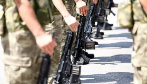 26.06.2019., Sarajevo, Bosna i Hercegovina - rU bazi EUFOR-a u Butmiru odrzana je svecana primopredaja duznosti zapovjednika misije izmedju general-bojnika Martina Dorfera i general-bojnika Reinharda Trischaka. General-bojnik Dorfer bio je na celu misije EUFOR-a od ozujka 2018. godine. General-bojnik Trischak dolazi s mjesta ravnatelja Odjela za vojne politije Ministarstva obrane Austrije. rPhoto: Armin Durgut/PIXSELL