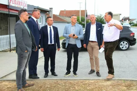 NAŠICE - Radni sastanak Hrvatskih cesta i Grada Našica16. 7. 2025.