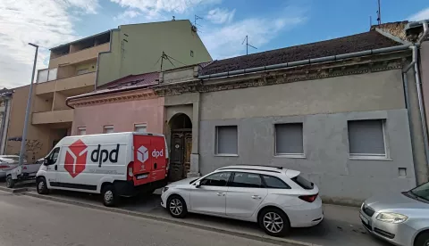 Kuća u Ružinoj koju je gradio WybiralGrgur VremeplovacOsijek, 20. srpnja 2025.Snimio: Grgur Marko Ivanković