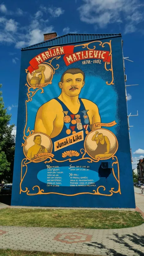 Mural Marijan Matijevićfoto: Marija Lešić Omerović