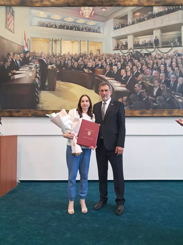 Mirjana Rajić, prof.Nagrađevna profesorica njemačkog iz Na&scaron;icaUstupljena fotografija