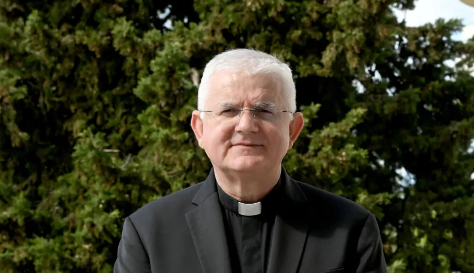 RIJEKA, 24. 04. 2025. - Nadbiskupski dom, nadbiskup Mate Uzinić  SNIMIO: VEDRAN KARUZA 