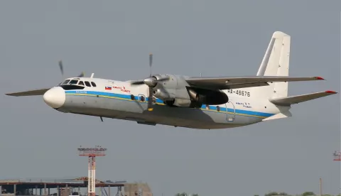 Polet Antonov An-24