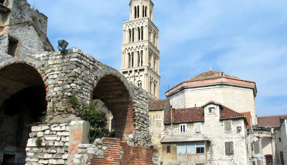 Split, 04.03.2003 - Dioklecijanova palača.foto FaH