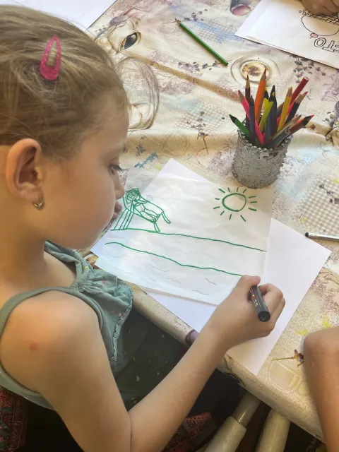 ljetna radionica uspješno je održana u Gradskoj knjižnici i čitaonici Belišćesrpanj 2025.