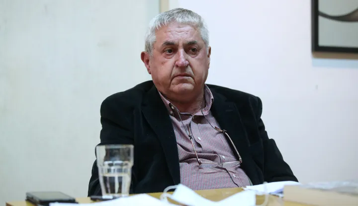 7.10.2021., Zagreb - Promocija knjige Od sedamdesetih do kraja milenija u Zagrebu i svijetu autora Antuna Matesa u nakladi Vecernjeg lista. Milan Ivkosic. Photo: Photo: Goran Stanzl/PIXSELL