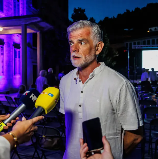 27.07.2025., Vela Luka - Predstavljanje koncepta Memorijalnog muzeja Oliver Dragojevic. Photo: Zvonimir Barisin/PIXSELL