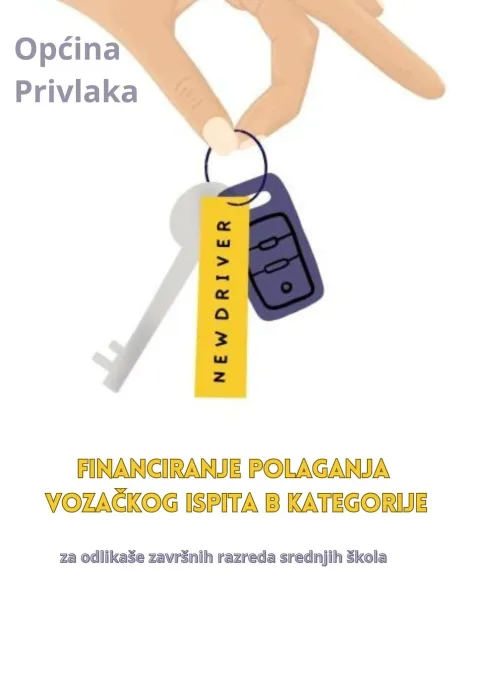 Privlaka srednjoškolce nagrađuje vozačkim ispitom