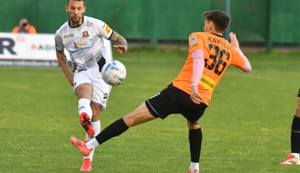 28.04.2025., stadion Subicevac, Sibenik - SuperSport HNL, 32. kolo, HNK Sibenik - HNK Gorica. Dino Mikanovic. Photo: Hrvoje Jelavic/PIXSELL