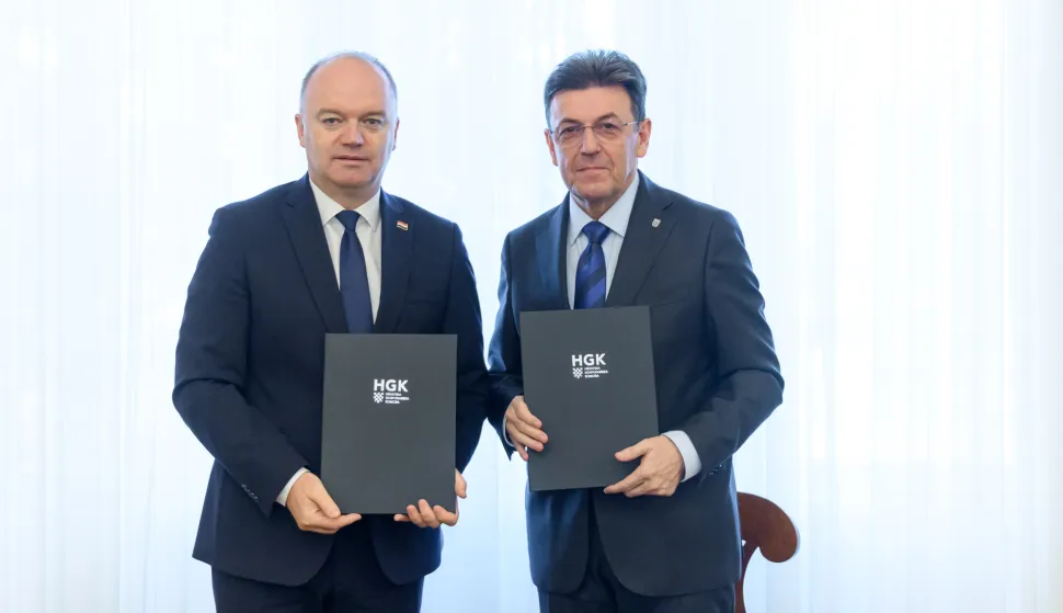 MINISTAR DEMOGRAFIJE IVAN ŠIPIĆ I PREDSJEDNIK HGK LUKA BURILOVIĆSRPANJ 2025.