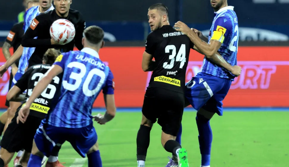 Zagreb.1.8.2025.- Utakmica 1. kola HNL-a Lokomotiva - Vukovar 91.Foto HINA/Tomislav Pavlek/ tp