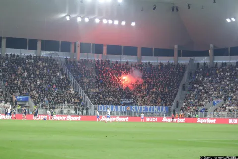 02.08.2025., Opus Arena, Osijek - SuperSport HNL, 01. kolo, NK Osijek - GNK Dinamo. Photo: David Jerkovic/PIXSELL Photo: David Jerkovic/PIXSELL
