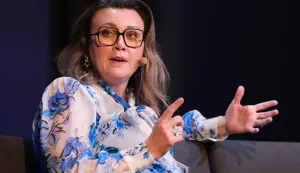 Swedish writer Camilla Lackberg during the presentation of her book Bronze Dreams at Espacio Telefonica in Madrid, Spain, 5 February. (Photo by Oscar Gonzalez/Sipa USA) Photo: Oscar Gonzalez/SIPA USA