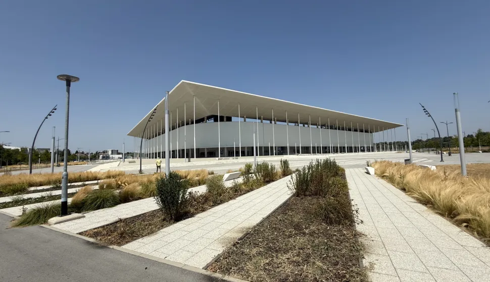 Osijek, 26. 06. 2025., Opus Arena, NK Osijek, obilazak, SNIMIO BRUNO JOBST