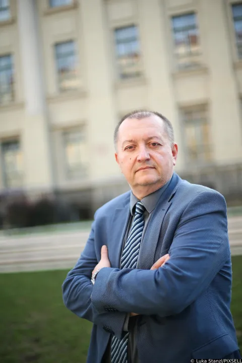 25.09.2019., Zageb - Demograf Drazen Zivic s instituta Ivo Pilar. "nPhoto: Luka Stanzl/PIXSELL