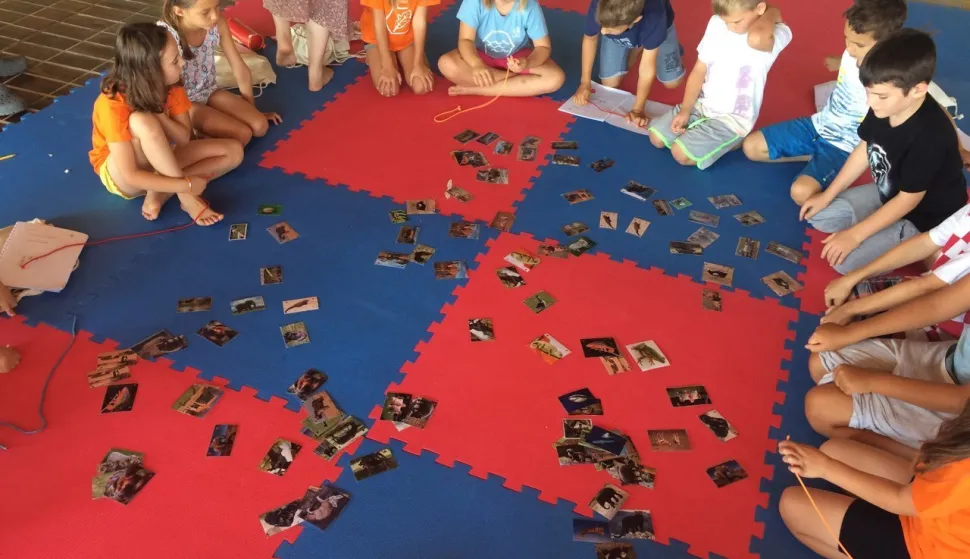 Pet dana pustolovine na dječjem NTC kampu u prirodi