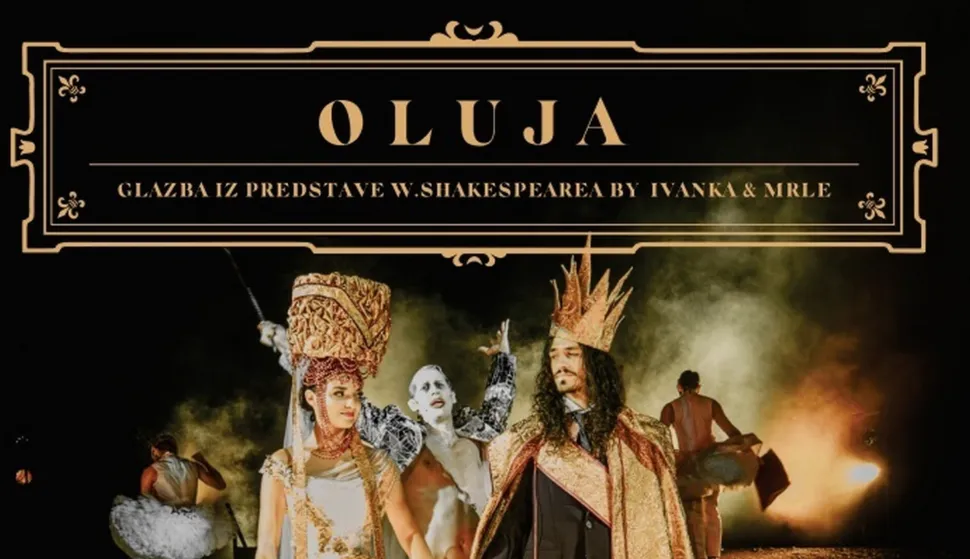 Glazba iz predstave "Oluja" Williama Shakespearea, koju potpisuju Ivanka Mazurkijević i Damir Martinović Mrle 