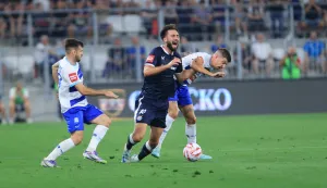 Osijek, 2.8.2025. - Susret 1. kola HNL-a Osijek - Dinamo. foto HINA/ ml