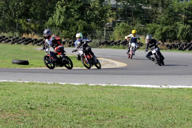 Utrke mopedima Tomos - liga - Osječanin vozi - O2SUstupljene fotografije