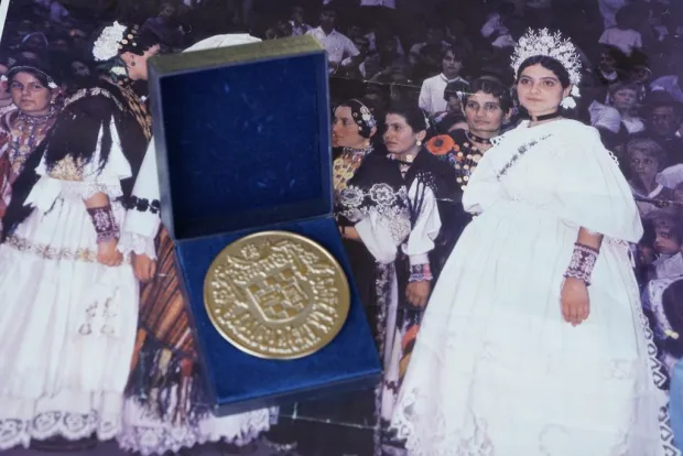 Mirjana Semeš u BorincimaVinkovačke jeseniUstupljene fotografije