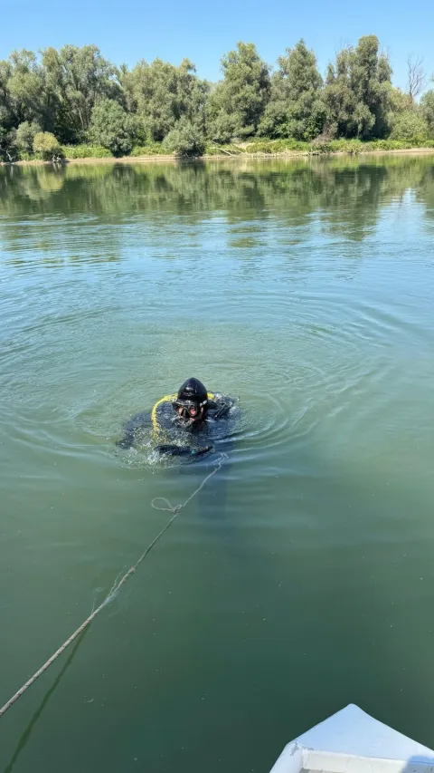 Potraga za utopljenikom kod Križnice (Pitomača)