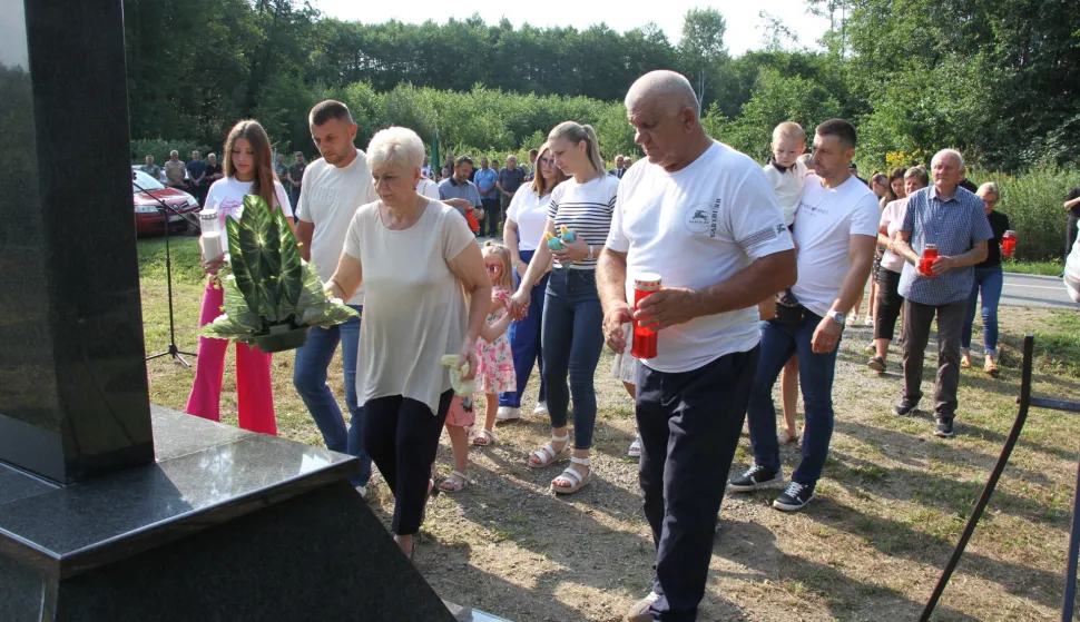 HUMLJANI - KOLOVOZ 2025. - 34 godina tuge u obitelji Mlakar i na cijelom područjuSNIMIO: VLADIMIR GRGURIĆ