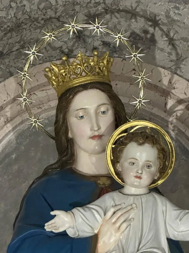 Obnovljen kip u crkvi u Dragotinu