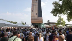 Aljmaš, 15. 08. 2024., Svetište Aljmaš, Velika Gospa, Aljmaš, Gospa od Aljmaša, gospa, detalji, totali, ilustracijeSNIMIO BRUNO JOBST