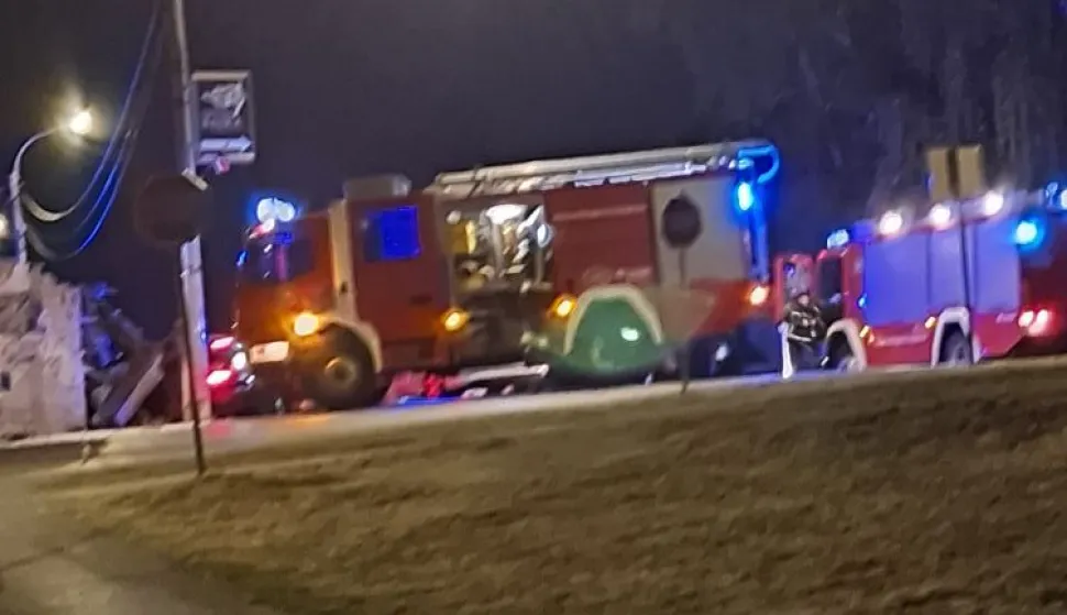 Prometna nesreća na ulazu u Bilje