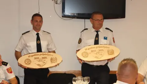 DVD Bilje i DVD Velika Gorica - suradnja - proslava