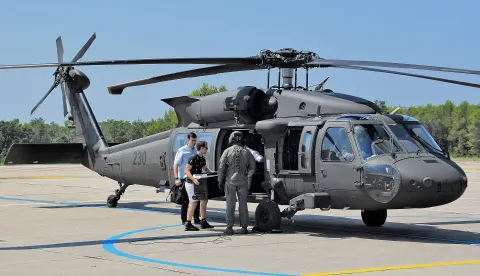 Black Hawk prevezao srce iz Zadra u Zagreb