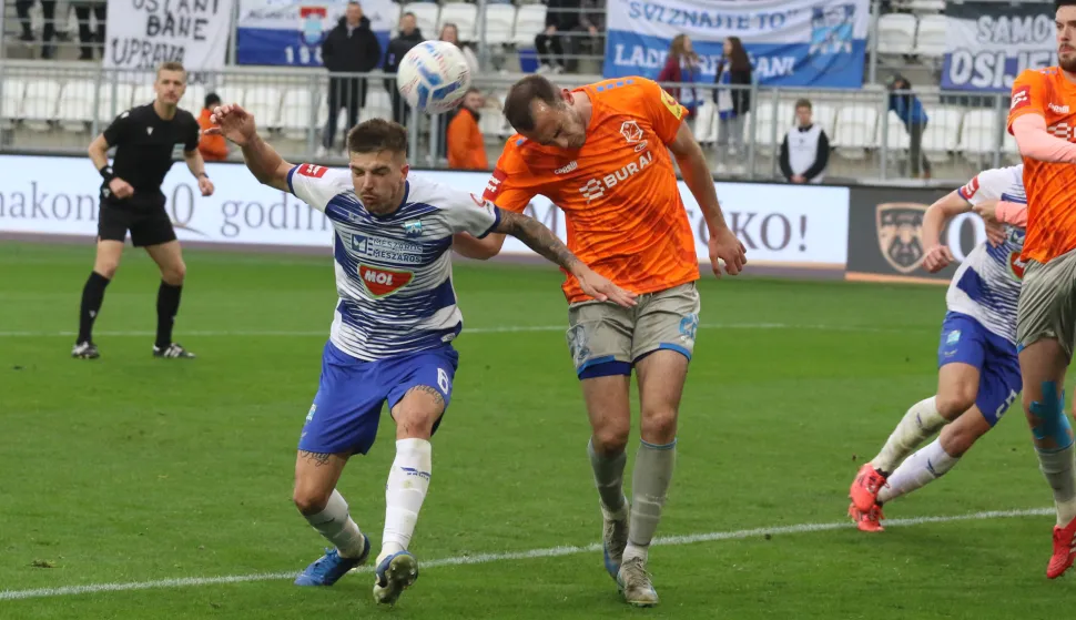 Osijek, 16. 03. 2025, Opus Arena, nogomet, SuperSport HNL 24/25. Osijek -Varaždin, (6).Hrvoje Babecsnimo GOJKO MITIĆ